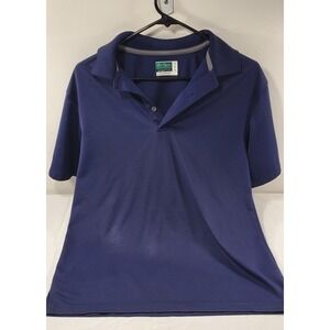 Ben Hogan Men's Performance Easy Care Solid Short Sleeve Polo Shirt, Size Medium